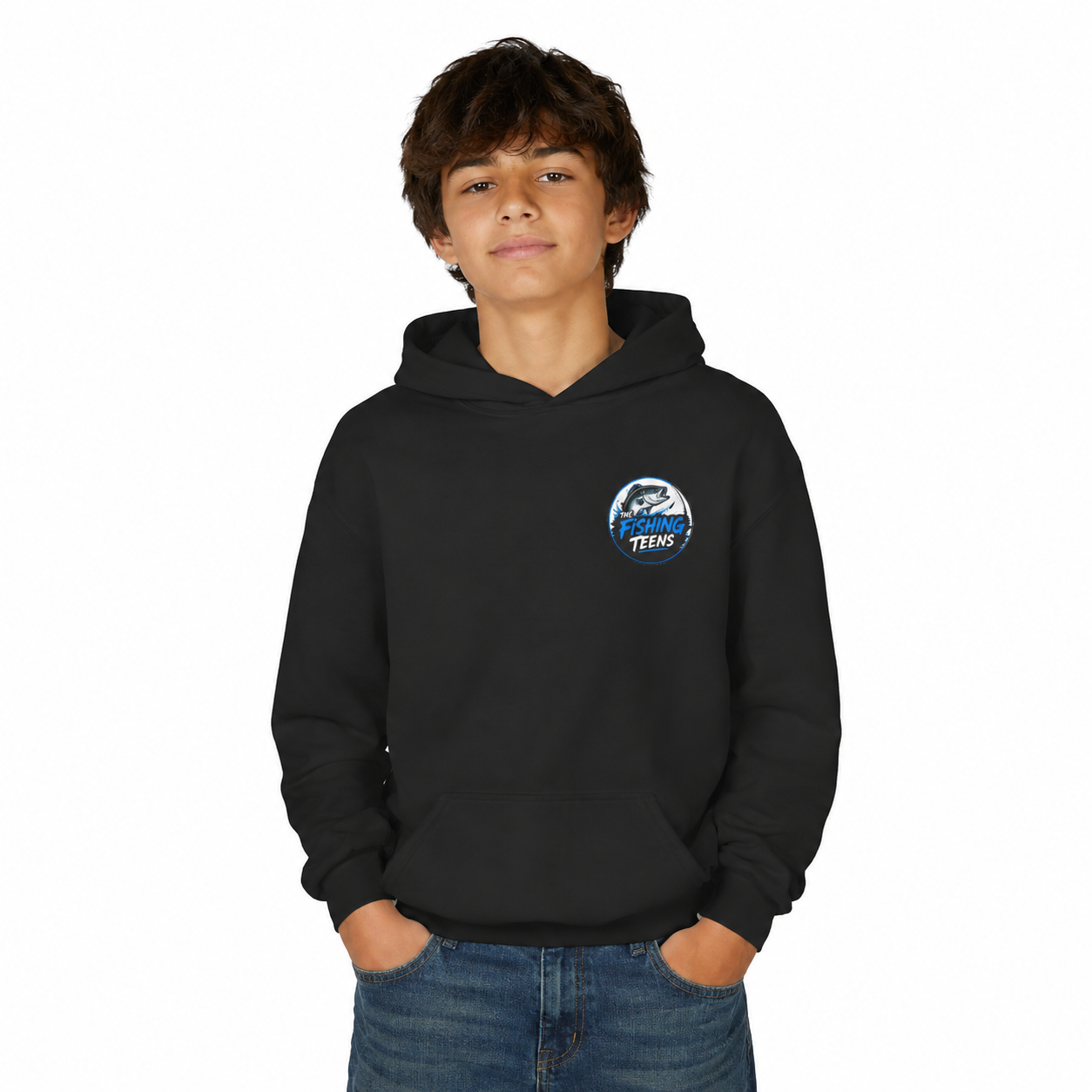 Fishing Teens Hoodie